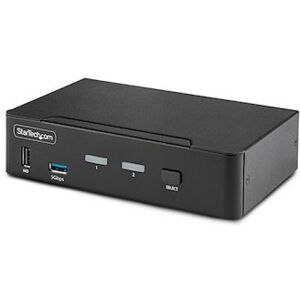 StarTech.com Startech D86A2-2-PORT-8K-KVM - 2-Port 8K KVM-Switch DisplayPort 1.4, 8K 60Hz / 4K 144Hz, DP 1.4, 2x USB 3.0 Ports, 4x USB 2.0 HID Ports