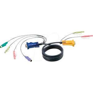 ATEN 2L-5305P - KVM Kabel, VGA, PS/2, Audio, 5 m