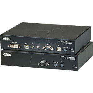 ATEN CE690 - KVM Extender Set, DVI, Audio, USB, RS-232, 20 km