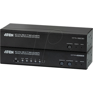 ATEN CE775 - KVM Extender Set, VGA, Audio, USB, RS-232, 300 m