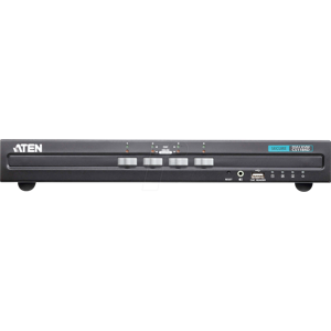 ATEN CS1184D - 4-Port Sicherheits KVM Switch, DVI, USB, PS/2, Audio