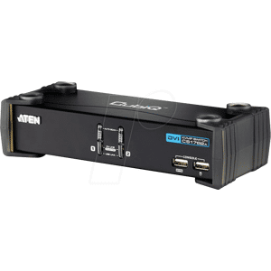 ATEN CS1762A - KVM Desktop Switch 2-Port USB/DVI - USB-Hub