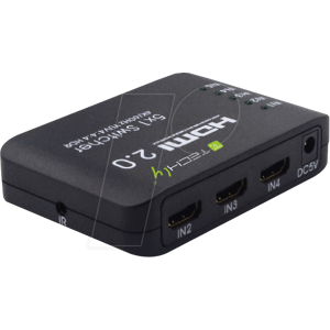 TECHLY IDA HDMI2-4K5160 - HDMI Switch 4K, 5-Port