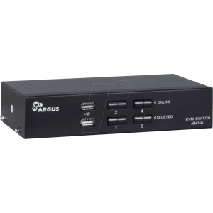 Inter-Tech IT88887169 - 4-Port KVM Switch, VGA