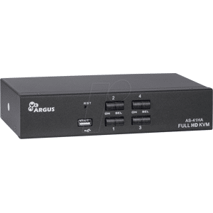 Inter-Tech IT88887242 - 4-Port KVM Switch, HDMI