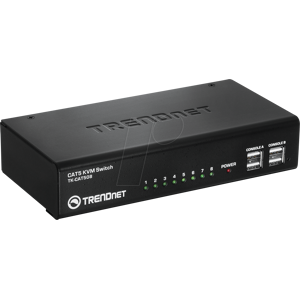 Trendnet TRN TK-CAT508 - 8-Port, KVM Switch, Cat.5, VGA, PS/2