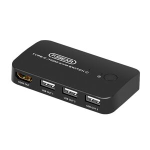 FJGEAR FJ-TYH201 Type-C / HDMI KVM Switch With Desktop Controller