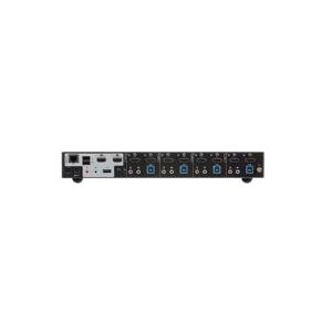 ATEN Technology ATEN CS1844 4-Port USB 3.0 4K HDMI Dual Display KVMP Switch - KVM / audio / USB switch - 4 x KVM / audio / USB - 1 lokalbruger - desktop