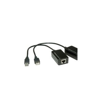 Value USB 1.1 Extender over RJ-45, Transparent