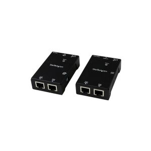 StarTech.com HDMI Over CAT5e / CAT6 Extender with Power Over Cable - 165 ft (50m) HDMI Video/Audio Over Dual Ethernet Cable Extender (ST121SHD50) - Video/audio ekspander - over CAT 5e/6 - op til 50 m - for P/N: ST128HDMI2, SVA12M2NEUA, SVA12M5NA, VIDWALLM