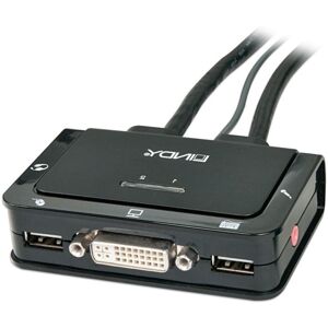 Lindy High Speed Dvi Kvm Switch - 2 Vejs.