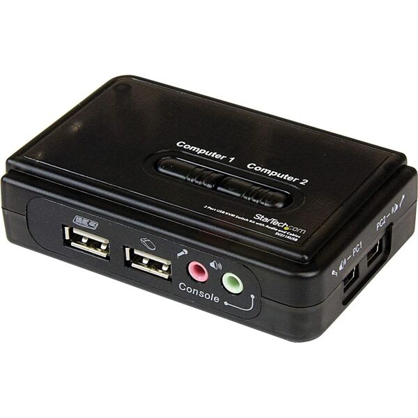 startech sv211kusb switch kvm a 2 portecon audio - sv211kusb