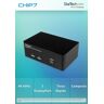 Startech KVM 2 PUERTOS DISPLAYPORT 4K60