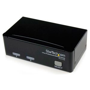 StarTech.com SV231USBGB 2 Port Professional USB KVM Switch Kit Wit...