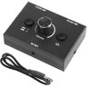 Torribaly 3.5mm Audio Switcher, 2 Input 1 Output/1 Input 2 Output Audio Splitter Switcher,