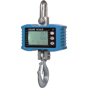 Digital hængevægt 1000 kg/ 2204 lbs Bærbar Heavy Duty Crane Scale Lcd Baggrundslys Industriel krogvægt Enhedsændring/ Data Hold/ Tara/ Nul til ulemper