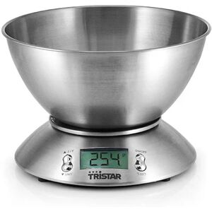 Balance de cuisine inox 5 kg 2,5 L Tristar [Rouge]