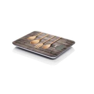 Laica balance de cuisine numérique KS5010 Cuillères Marron 10 kg (18,5 x 22,7 x 1,7 cm) usage non-intensif LAICA