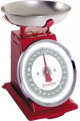 Terraillon Balance TERRAILLON TRADITION 500 rouge