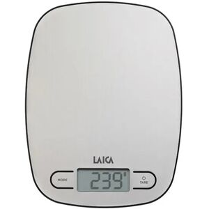 Laica KS1033 bilancia da cucina Acciaio inossidabile Superficie piana Ovale Bilancia da cucina elettronica