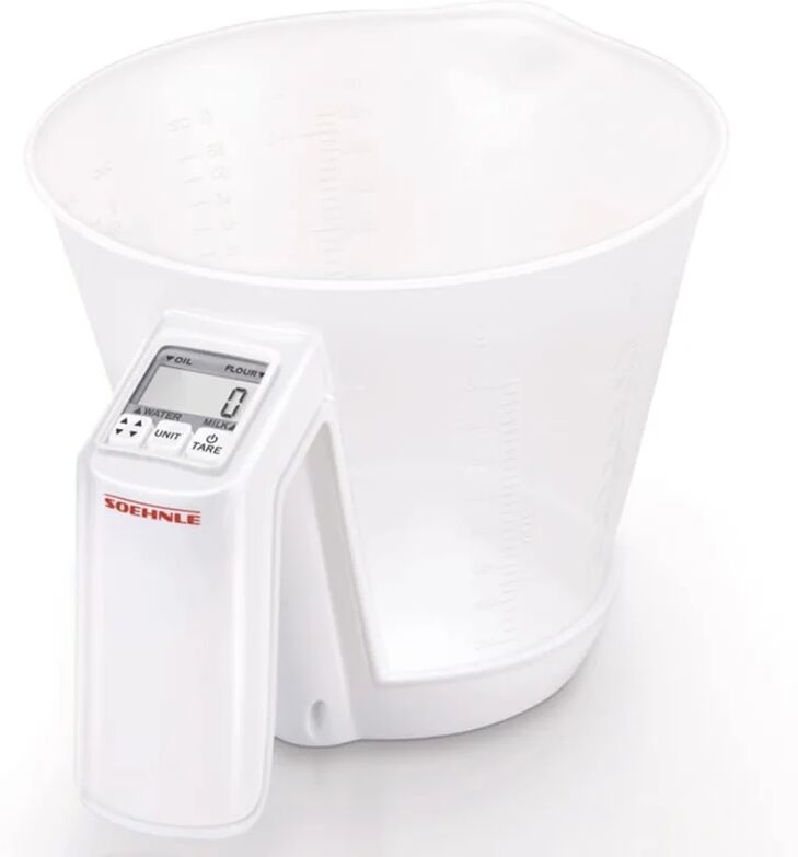 soehnle bilancia da cucina baking star 3 kg bianca 66221