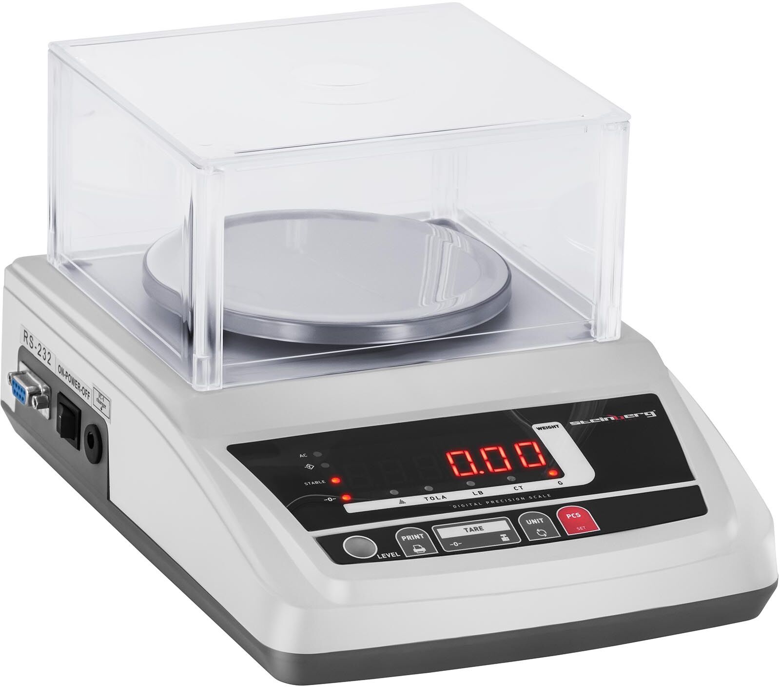 Steinberg Systems Waga laboratoryjna - 300 g / 0,01 g - osłona - LED SBS-LW-300E