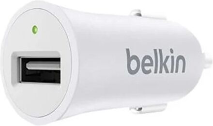 Belkin MIXIT Premium 12W Biloplader m. USB-A - White'