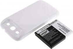 Samsung Batteri til Samsung Galaxy SIII Hvid 3300mAh