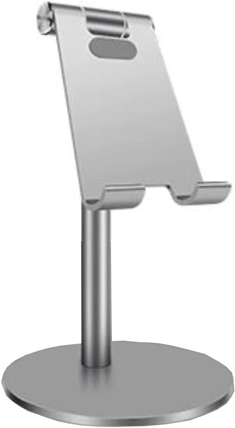 MOBILCOVERS.DK Universal Mobilstander - 360° Roterbar Aluminium Holder - Grå