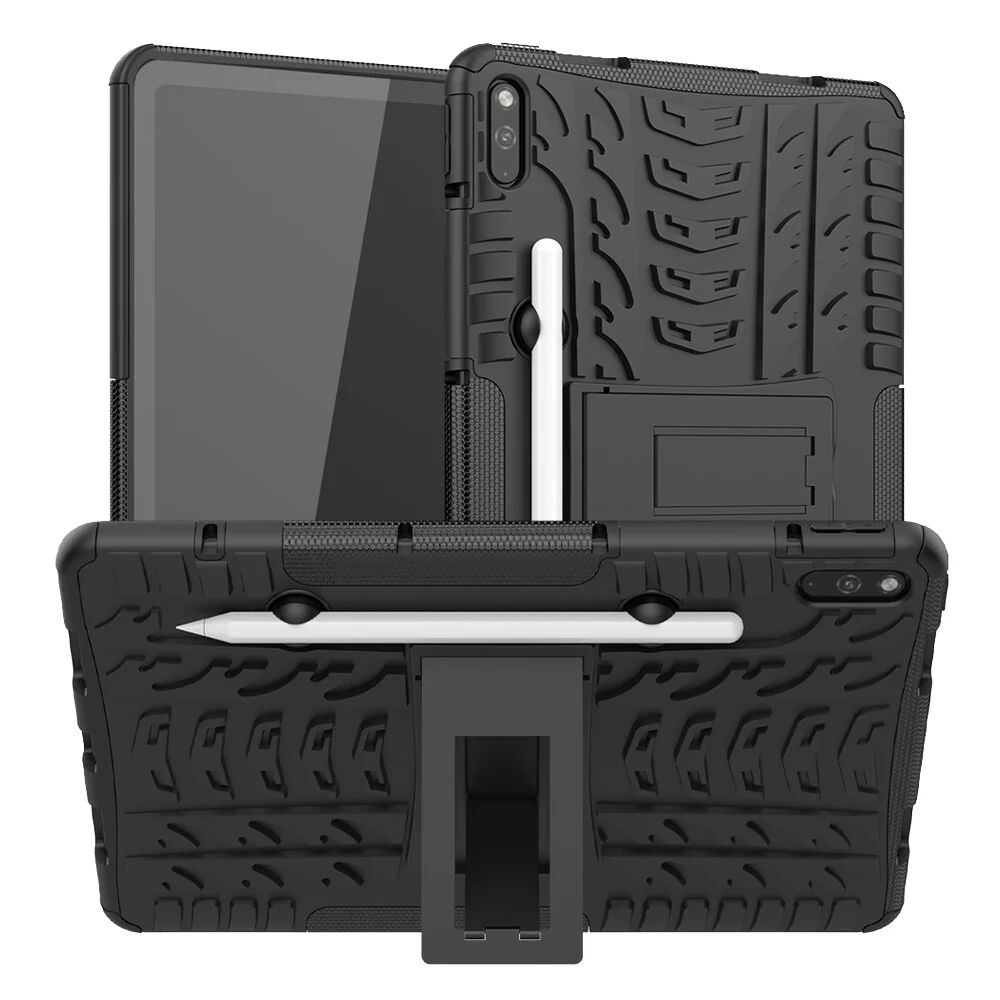 TABLETCOVERS.DK Huawei MatePad 10.4" Dækspor Cover m. Pen Holder & Kickstand - Sort