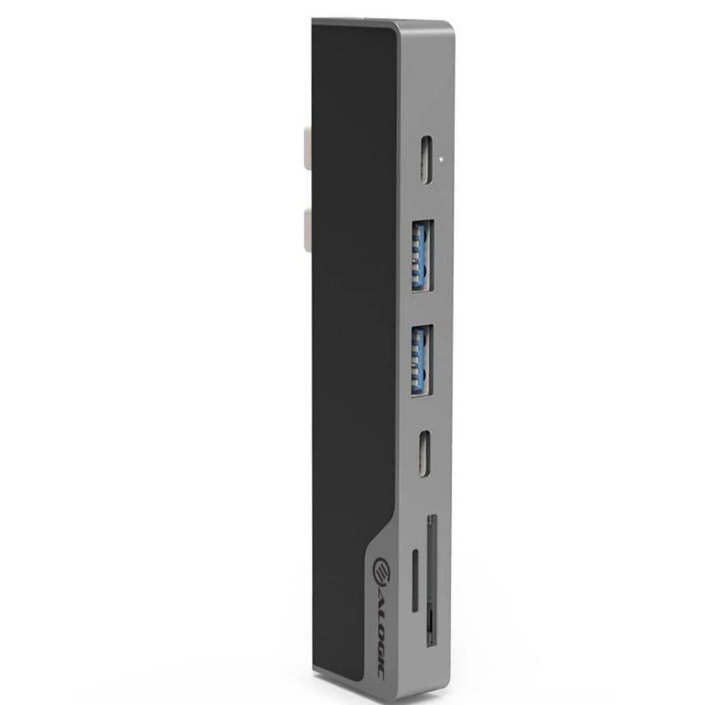 ALOGIC Ultra USB-C Dock NANO Til MacBook Pro 13/15" & MacBook Air - Sort