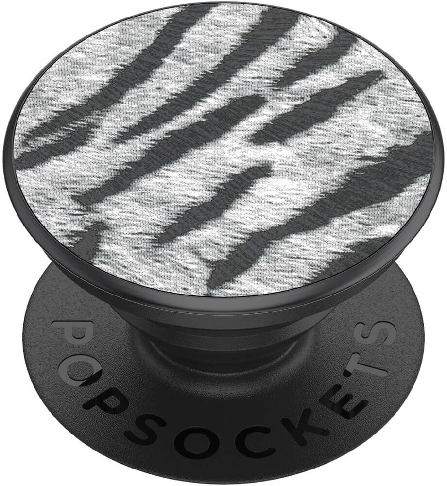 Popsockets - Aftageligt Greb M/standerfunktion - Leather Zebra