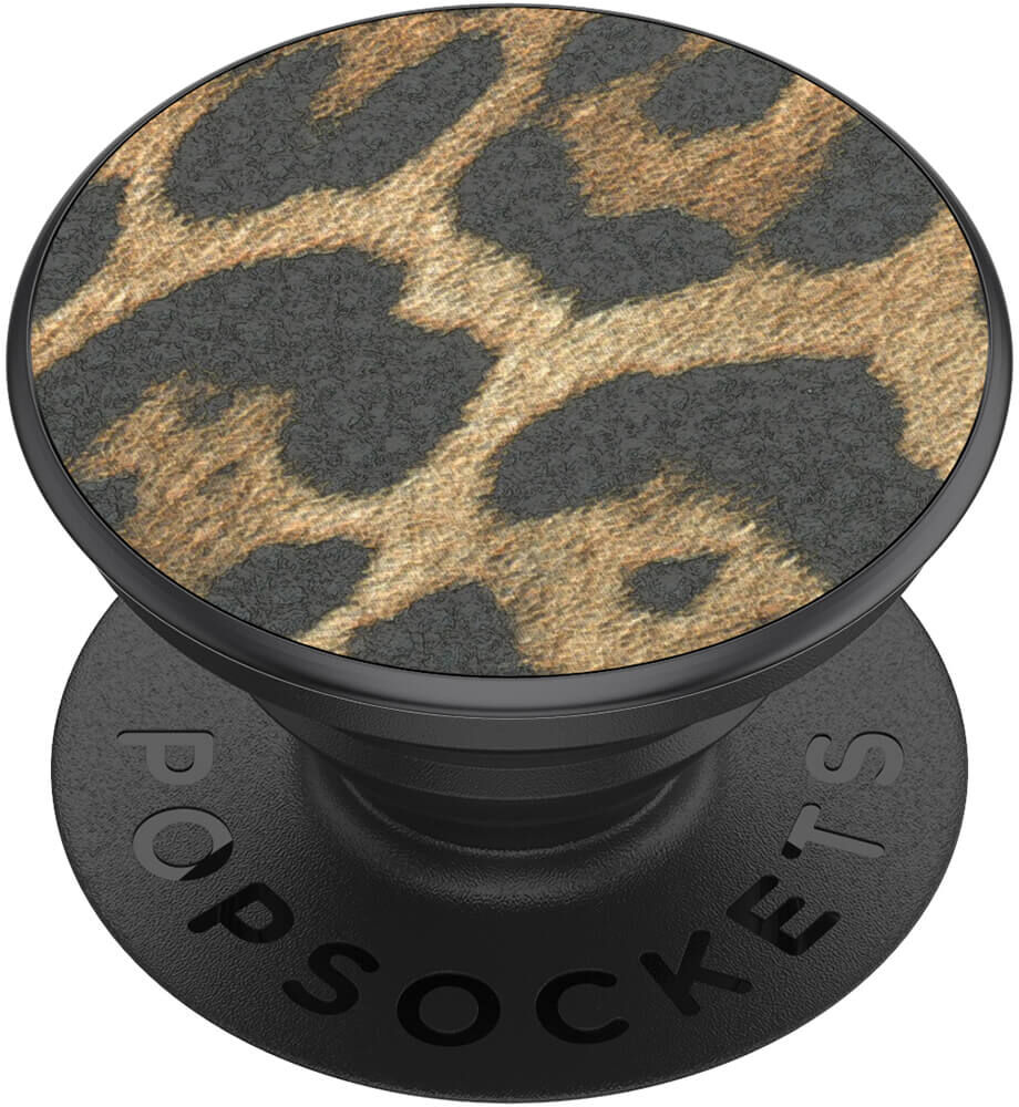 Popsockets - Aftageligt Greb M/standerfunktion - Leather Leopard