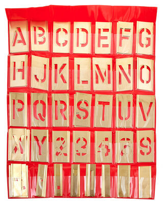 Adam Hall 5802 Stencil Set