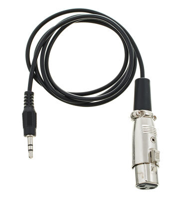 Eurolite DMX Adapter Out Jack 3 5 XLR Black