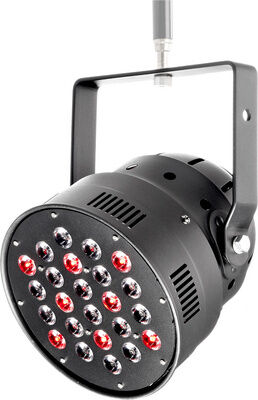 Stairville LED Par56 Pro 24x3W black RGB Black