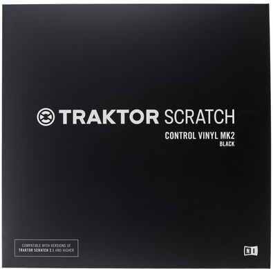 Native Instruments Traktor Scratch Vinyl S MKII Black