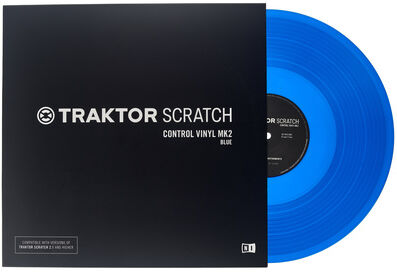 Native Instruments Traktor Scratch Vinyl Blu MkII