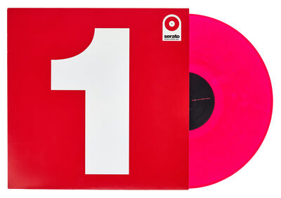 Serato 12"" Single Control Vinyl-Red red