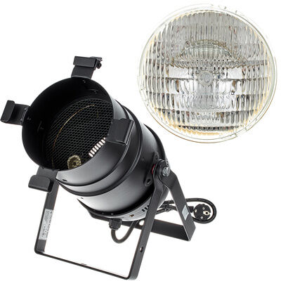 Stairville PAR 56 Active 300W DMX Bundle black