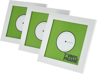 Glorious 7"" Vinyl Frame Set White White