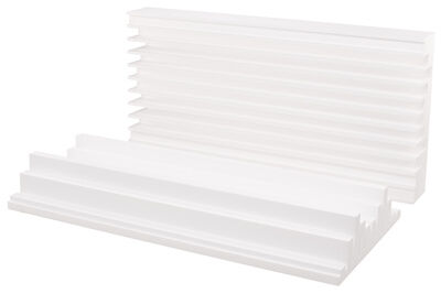 t.akustik Diffusor Wave eps 120 White