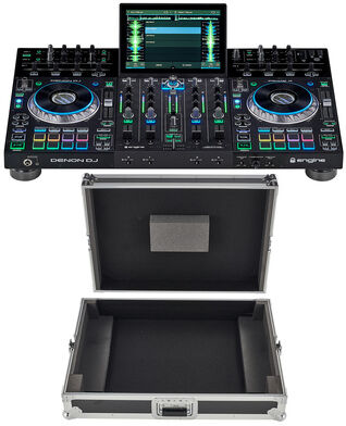 Denon DJ Prime 4 Flight Case Bundle Black