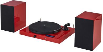 Pro-Ject Pro Ject Juke Box E HiFi Set red Red high gloss