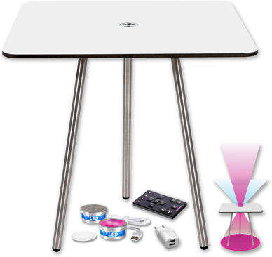 LED Table Event Table - 73 SQ LED White