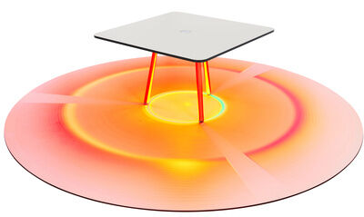 LED Table Event Table - 43 SQ LED White