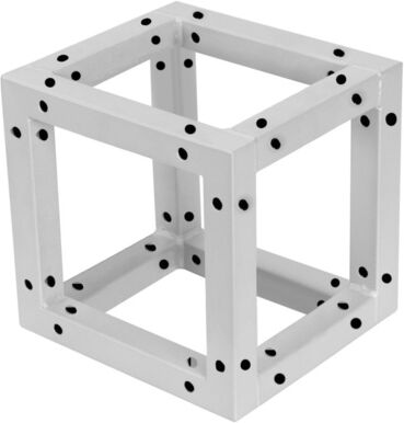 Decotruss Quad Corner Block SI Silver