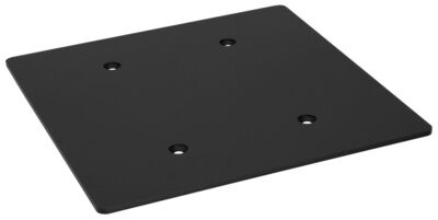 Decotruss Quad Base Plate 300 BK Black