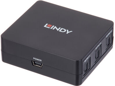 Lindy 3 Port TosLink Splitter