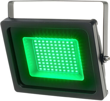 Eurolite LED IP FL 50 SMD green Black Matt